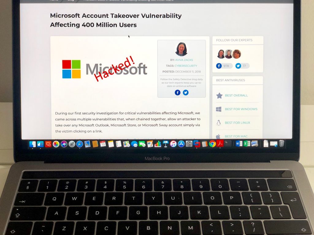 Konta Microsoft mogły zostać przejęte! Podatność dotknęła 400mln użytkowników
