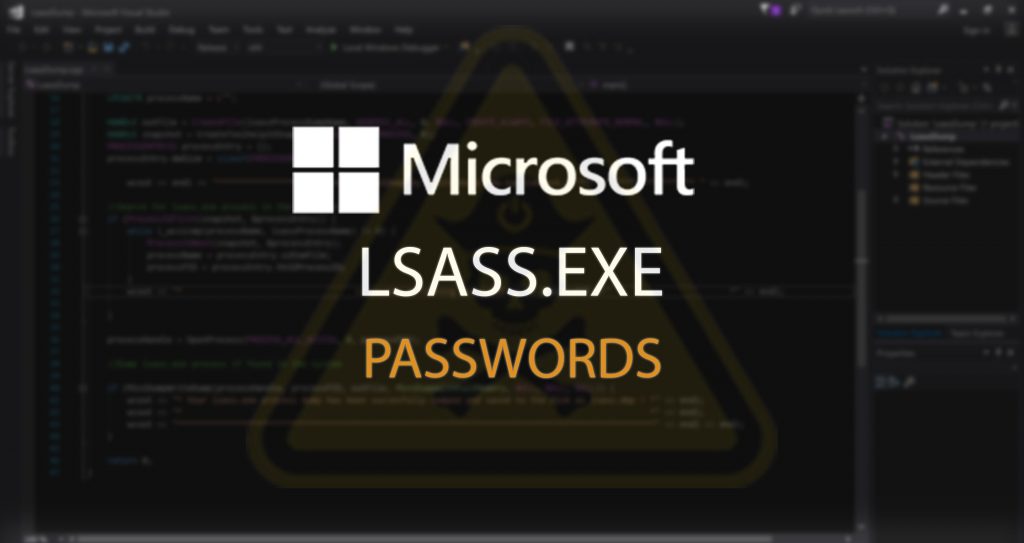 Metody na zrzut pamięci z procesu lsass.exe oraz wyciąganie z niego haseł użytkowników