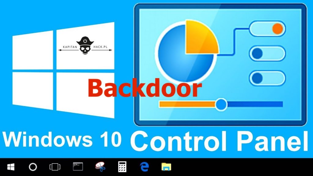 Jak można uruchomić malware wykorzystując backdoor w Panelu Sterowania Windows?