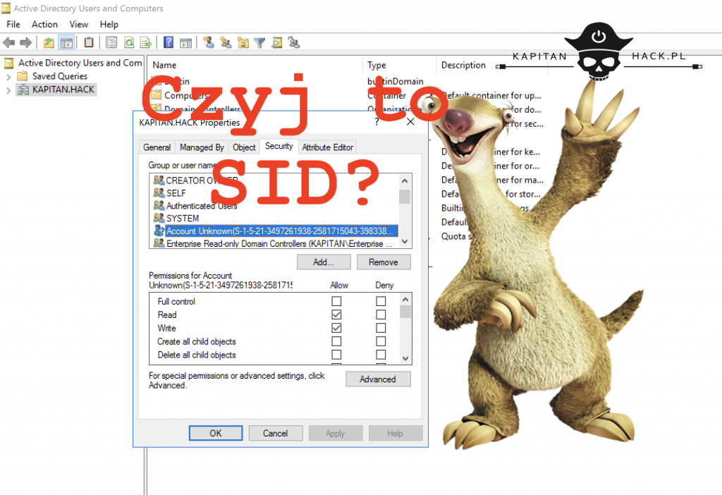Co powinieneś wiedzieć o identyfikatorach SID? Jak wyszukiwać obiekty po SID?