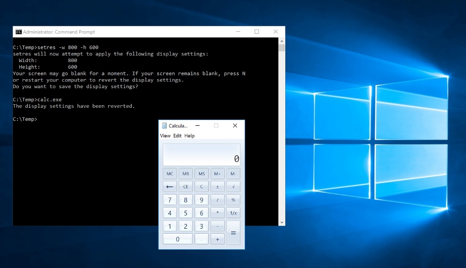 Jak zmieniając rozdzielczość ekranu na Windows możesz uruchomić malware w tle