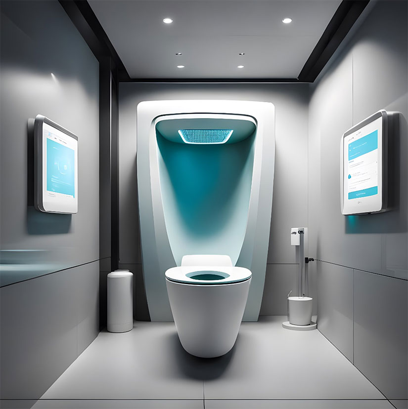 inteligentne toalety zostały zaprojektowane między innymi w celu wykrywania problemów zdrowotnych