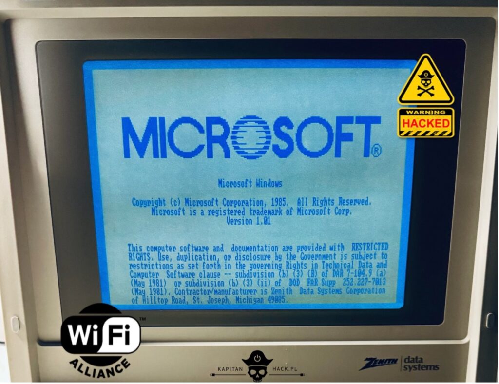 Przejęcie zdalnej kontroli nad systemem Windows po Wi-Fi. Analiza krytycznej luki i exploit
