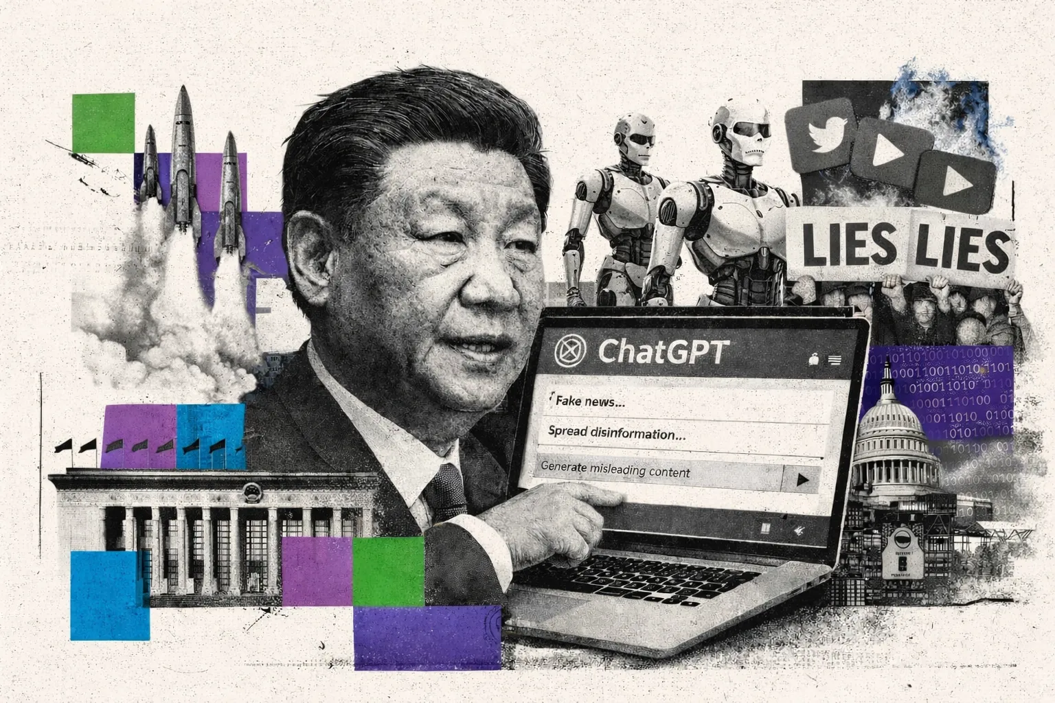 chińskie operacje wpływu i ataki planowane z użyciem ChatGPT