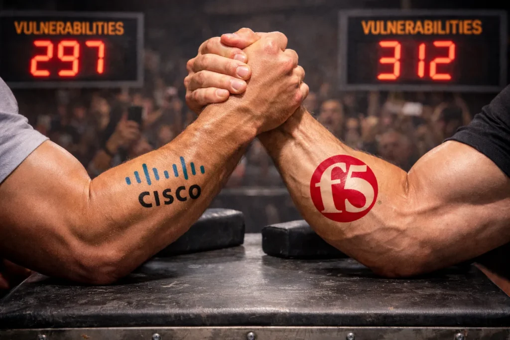 Łatajcie Cisco i F5! Wysoki stopień zagrożenia