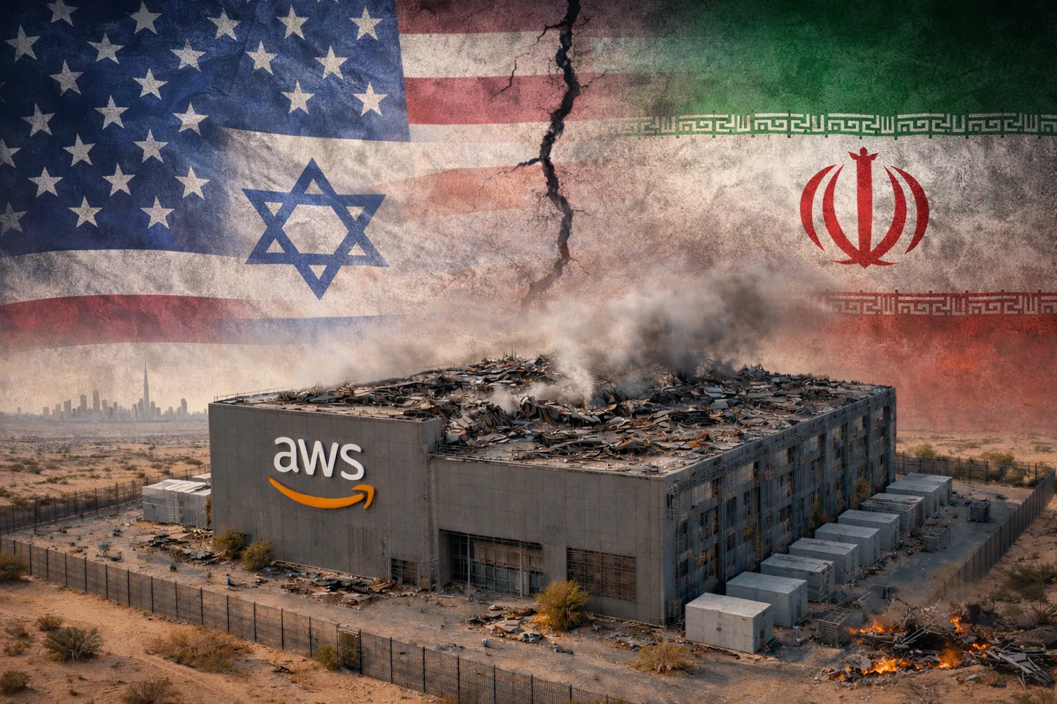 Cyfrowa linia frontu. Jak wojna USA–Iran sparaliżowała chmurę i odcięła państwo od sieci