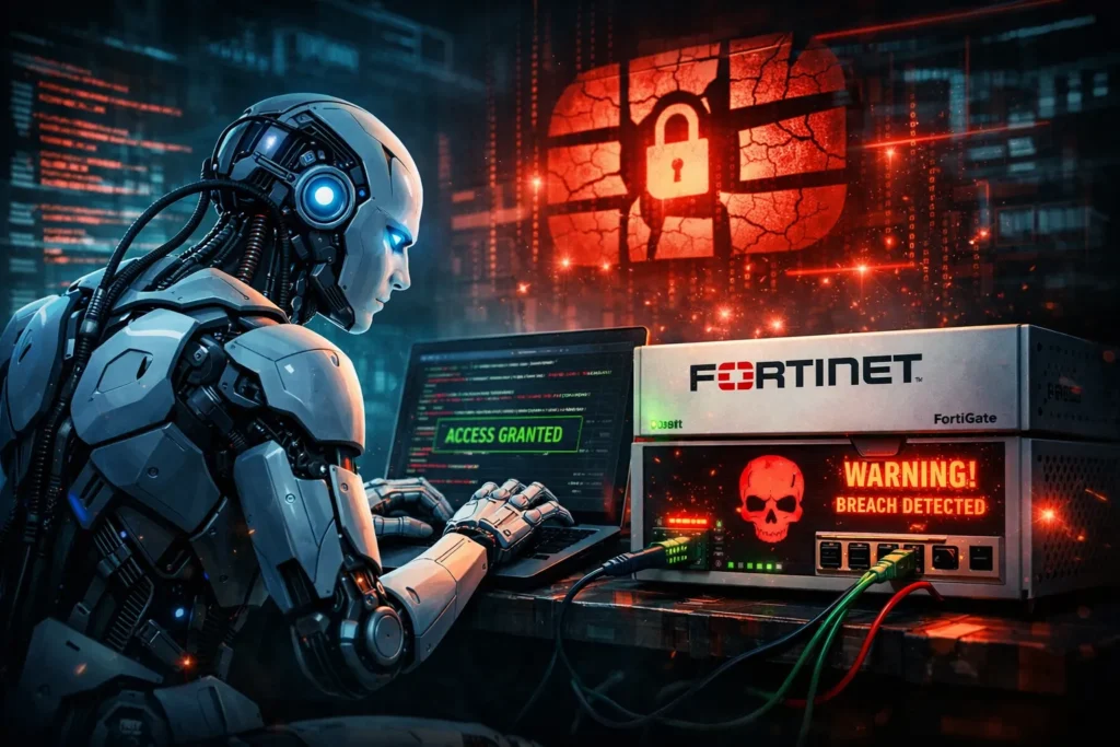 Setki FortiGate’ów zhakowanych w atakach opartych na sztucznej inteligencji!