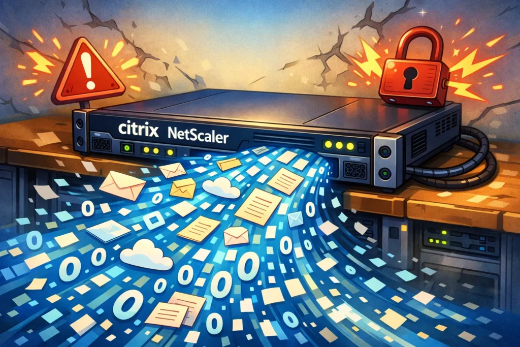 Krytyczna luka w Citrix NetScaler – wyciek danych bez uwierzytelnienia. Administratorzy, aktualizujcie jak najszybciej!