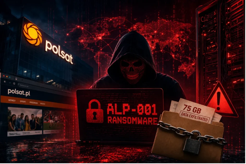 Grupa ransomware ALP-001 twierdzi, że zaatakowała Polsat