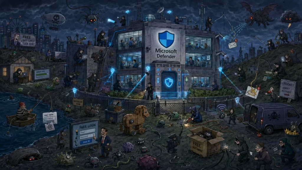 Dziura w Defenderze! RoguePlanet i awantura z Microsoftem