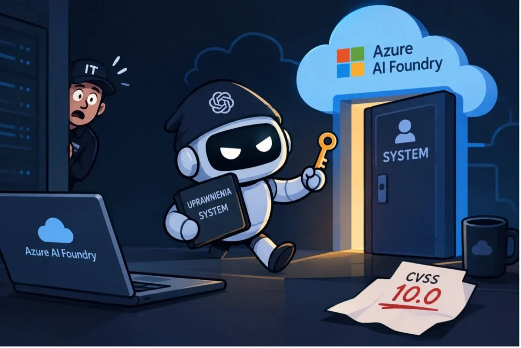 Krytyczna podatność CVSS 10.0 w Azure AI Foundry pozwalała na zdalną eskalację uprawnień