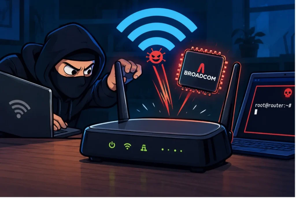 WPSplinter – 16-letnia luka w Broadcom Wi-Fi pozwala przejąć router bez hasła